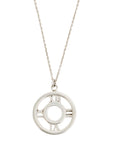 TIFFANY & CO. SV925 Atlas Circle Necklace