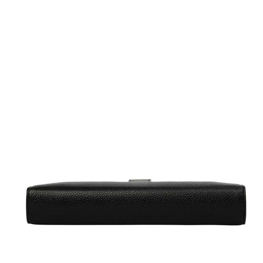 CHANEL 1997–1999 Coco Mark Caviar Leather Planner Cover