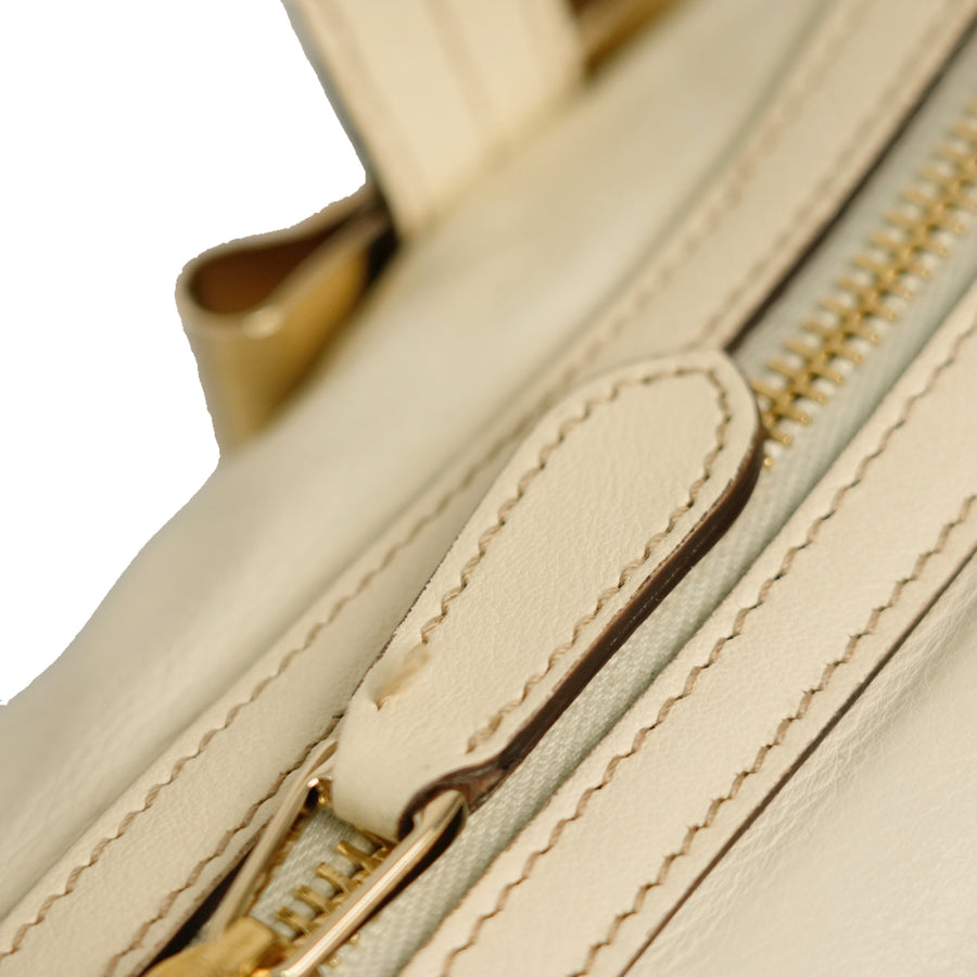 GUCCI Diamante Ribbon Boston 30 Handbag　