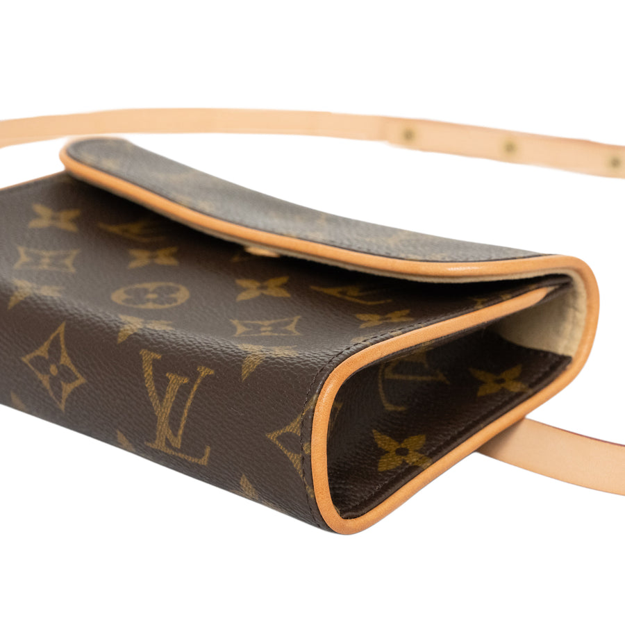 LOUIS VUITTON Monogram Pochette Florentine Pouch/Waist Bag