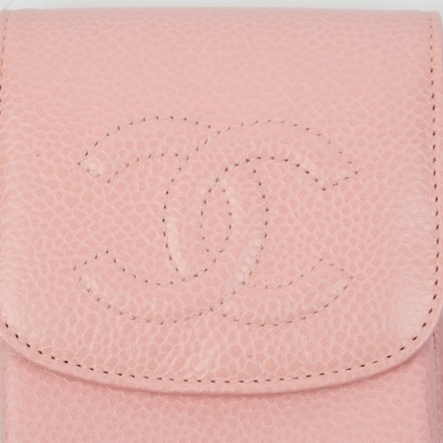 CHANEL 2004–2005 Caviar Leather Cigarette Case