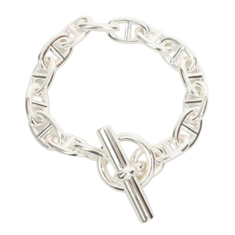 HERMES Ag925 Chaîne d’Ancre MM 15-Link Bracelet