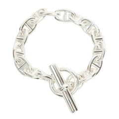 HERMES Ag925 Chaîne d’Ancre MM 15-Link Bracelet