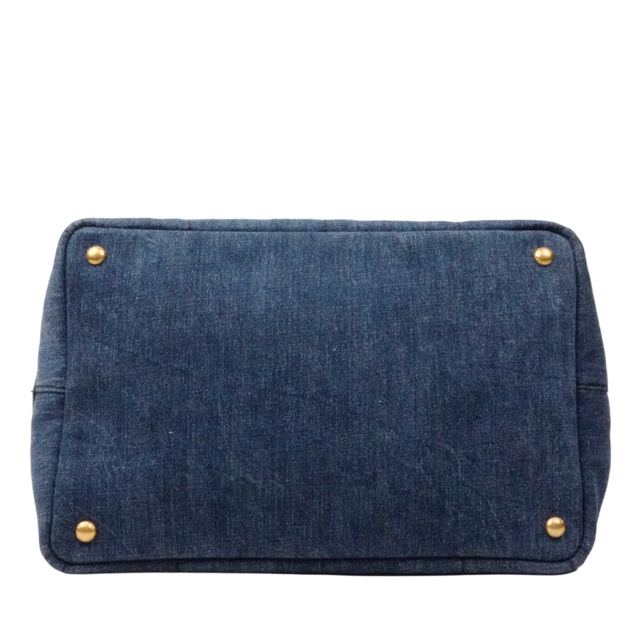 PRADA Canapa Tote Bag