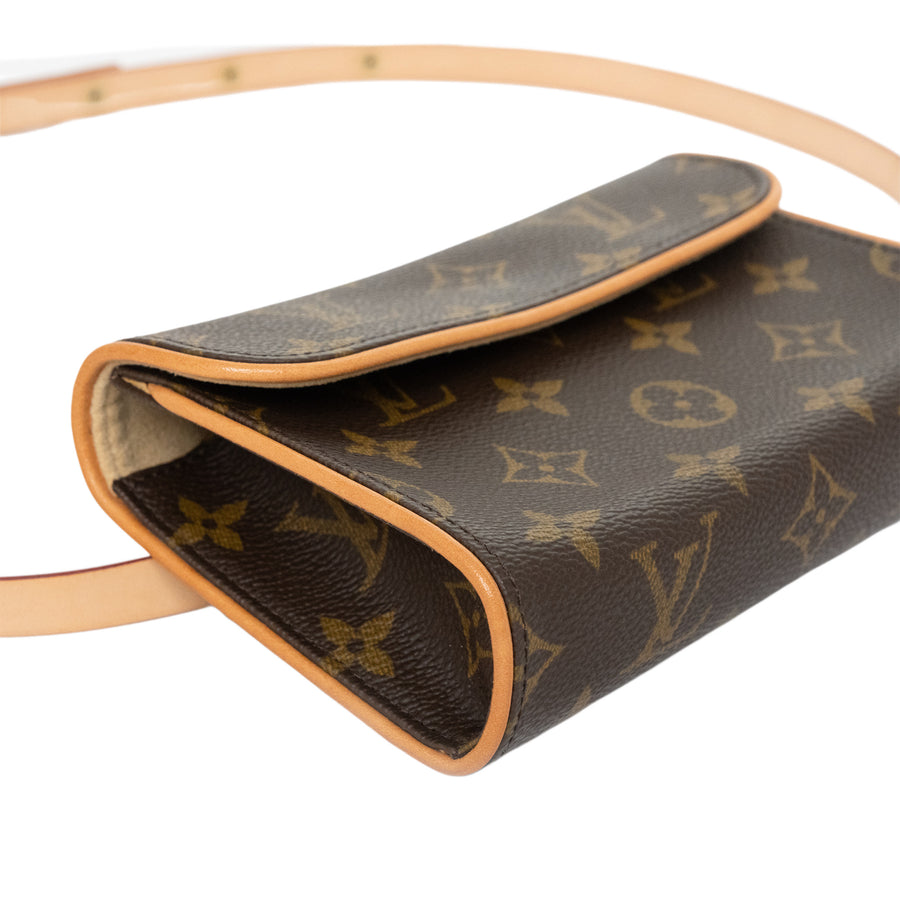 LOUIS VUITTON Monogram Pochette Florentine Pouch/Waist Bag