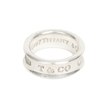 TIFFANY & CO. SV925 Narrow 1837 Ring