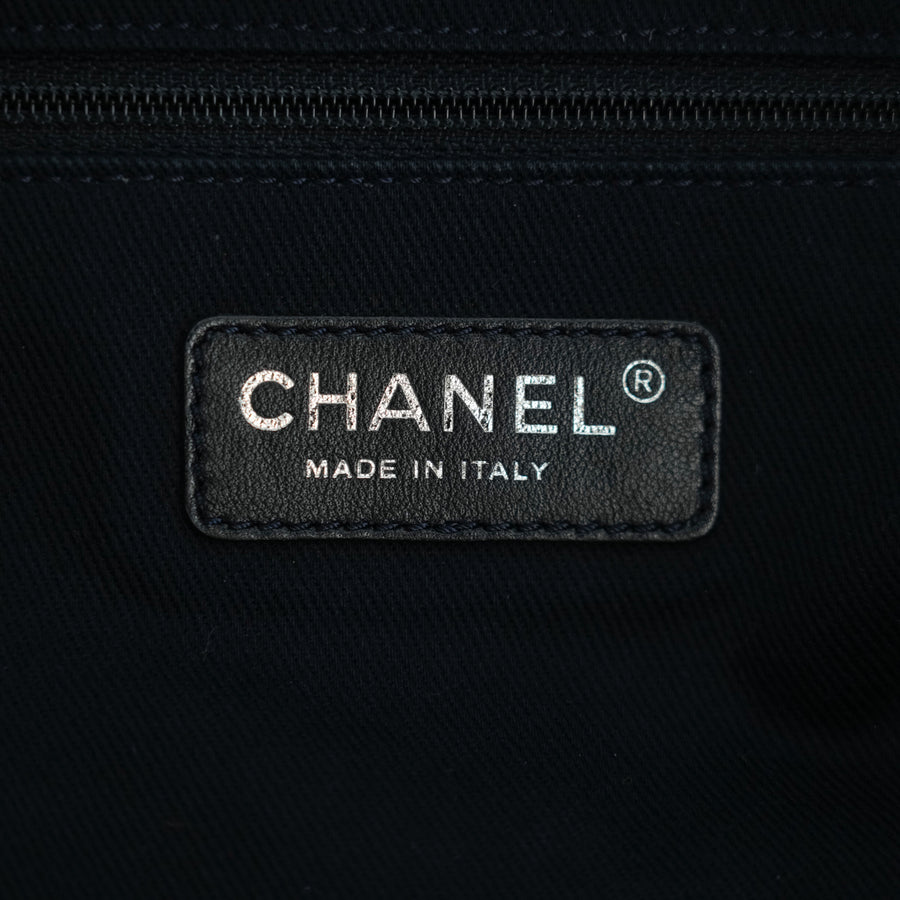 CHANEL Denim Tote Handbag/Shoulder Bag 2-Way