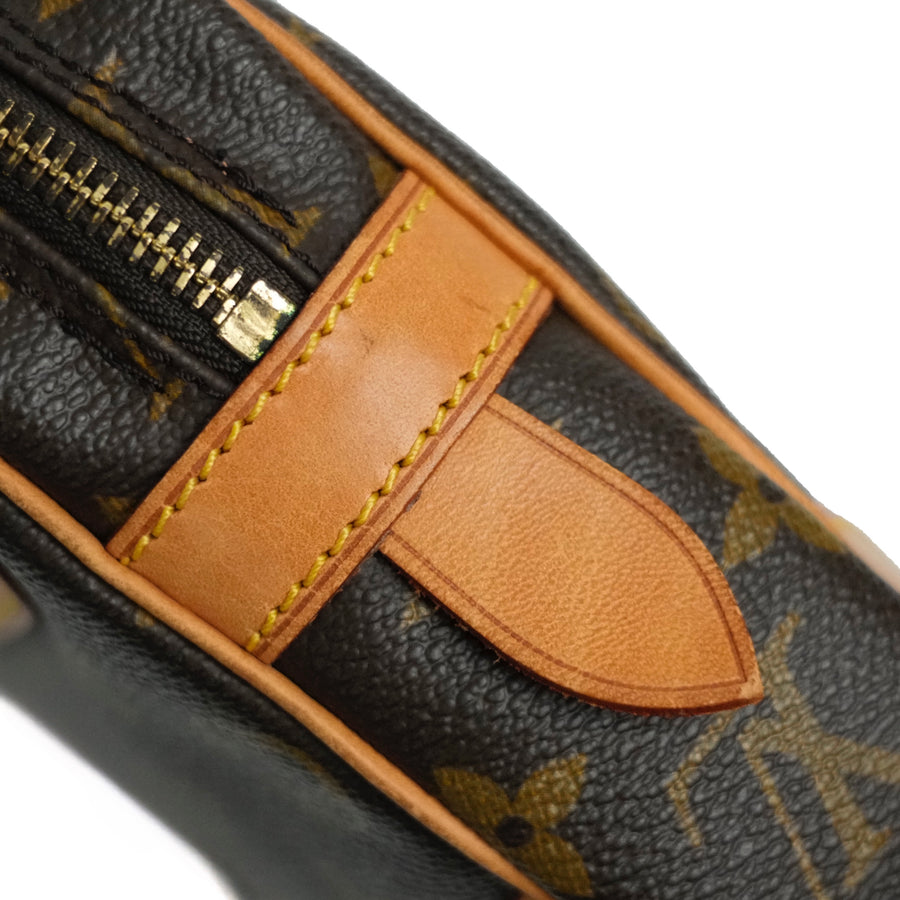 LOUIS VUITTON Monogram Pochette Marly Dragonne Handbag M51825