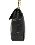 CHANEL 1996–1997 Coco Mark Caviar Leather Chain Shoulder Bag
