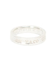 TIFFANY & CO. SV925 1837 Narrow Ring