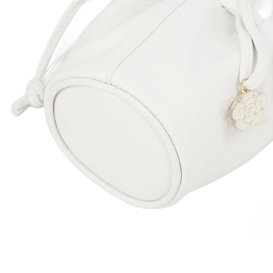 CHANEL 2004-2005 Drawstring Key Case