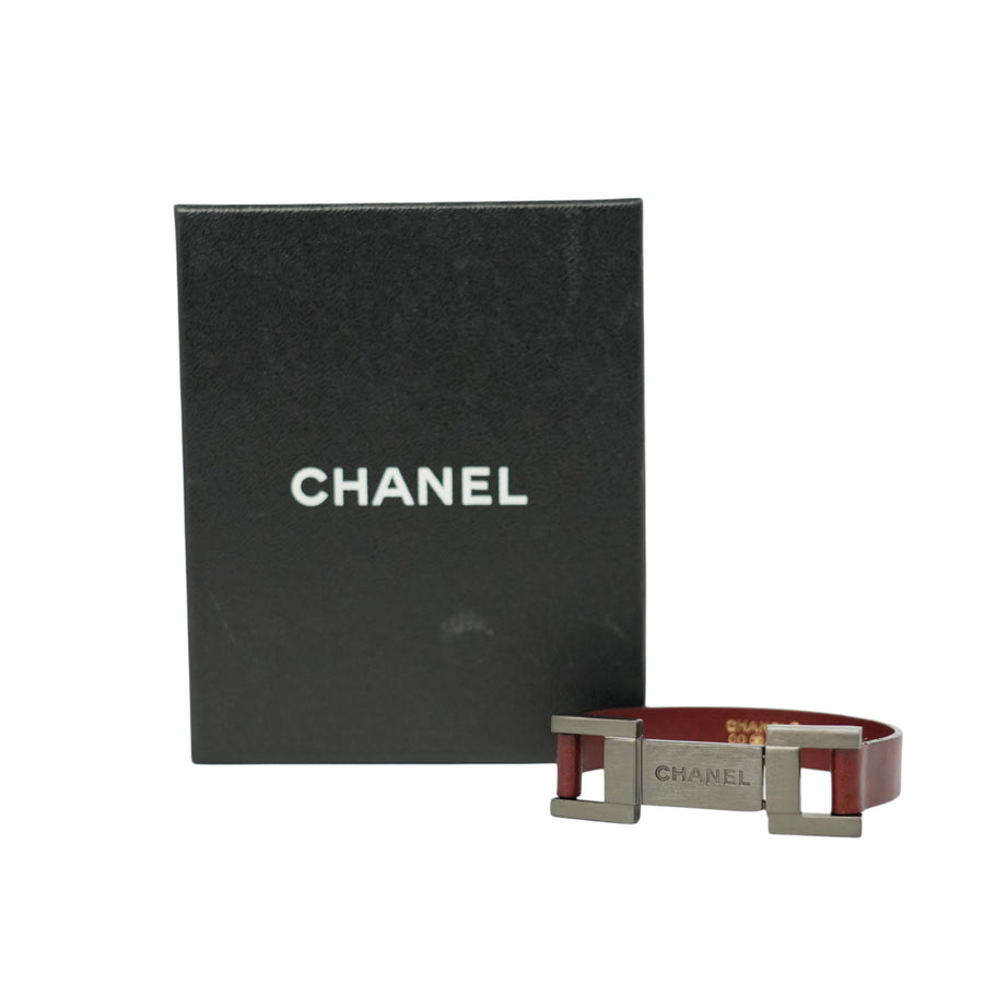 CHANEL Leather Bracelet
