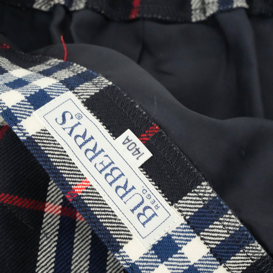BURBERRY Navy Skirt