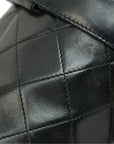 CHANEL 1997-1999 Fringe Bucket Lambskin Shoulder Bag