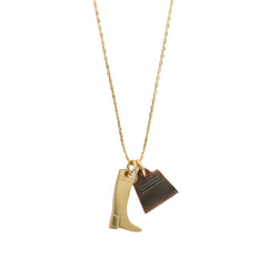 HERMÈS Amulette Maroquiner Necklace