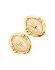 GIVENCHY Logo Earrings