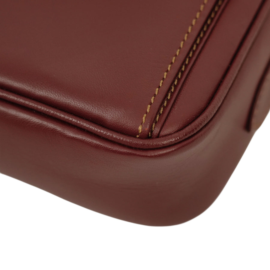 CARTIER Must Line Bordeaux Shoulder Bag