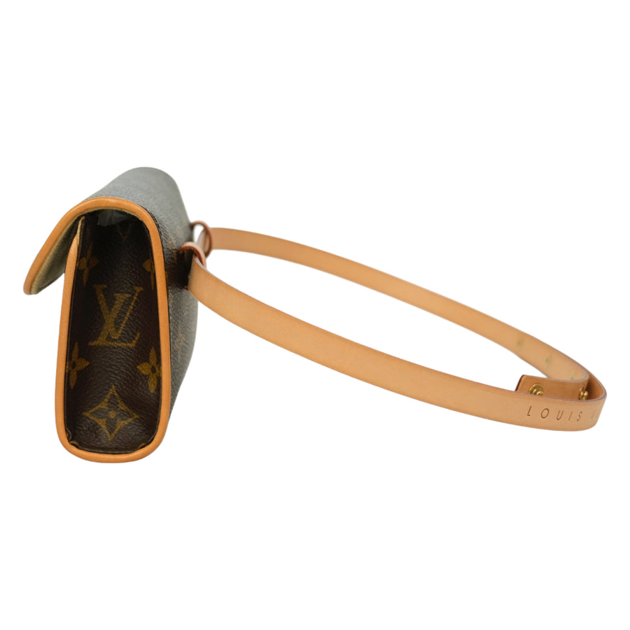 LOUIS VUITTON Monogram Pochette Florentine Pouch/Waist Bag