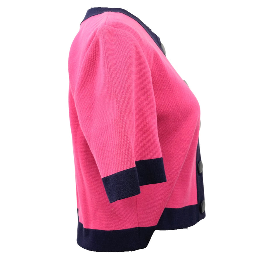YVES SAINT LAURENT Knit Cardigan Skirt