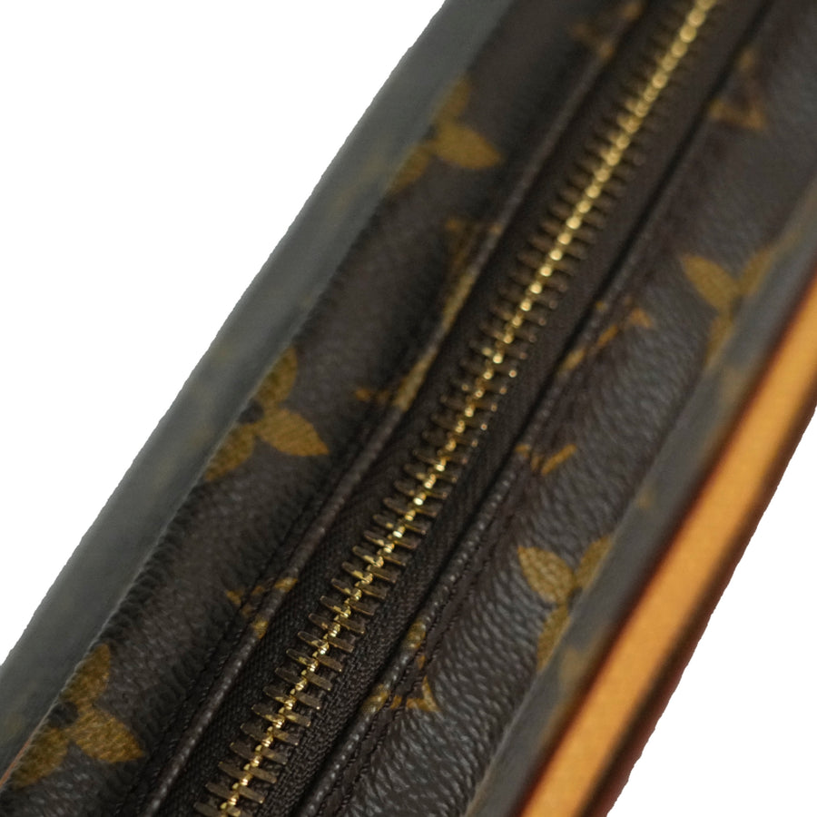 LOUIS VUITTON Monogram Pochette Marly Dragonne Handbag M51825
