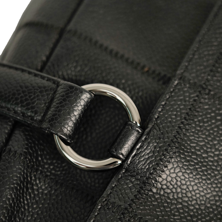 CHANEL 2004–2005 Chocolate Bar Stitch Shoulder Bag