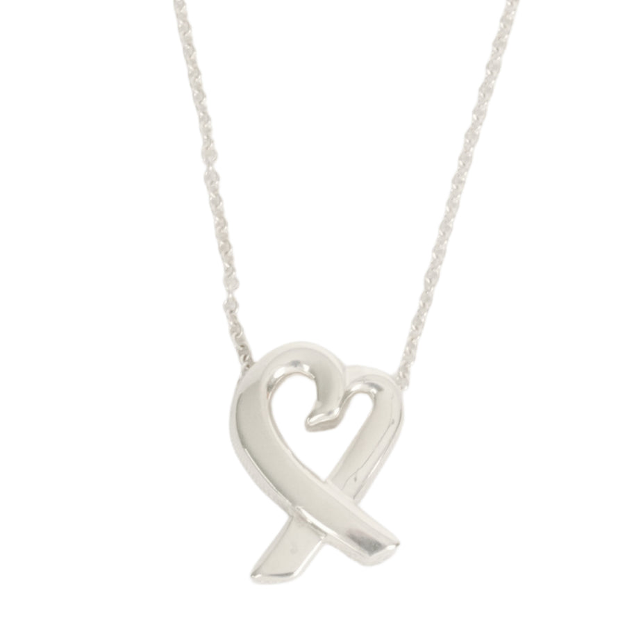 TIFFANY & CO. SV925 Loving Heart Necklace