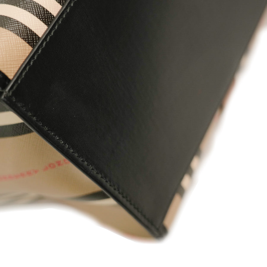 BURBERRY Stripe Tote Bag