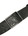 BALENCIAGA Ostrich Leather Belt