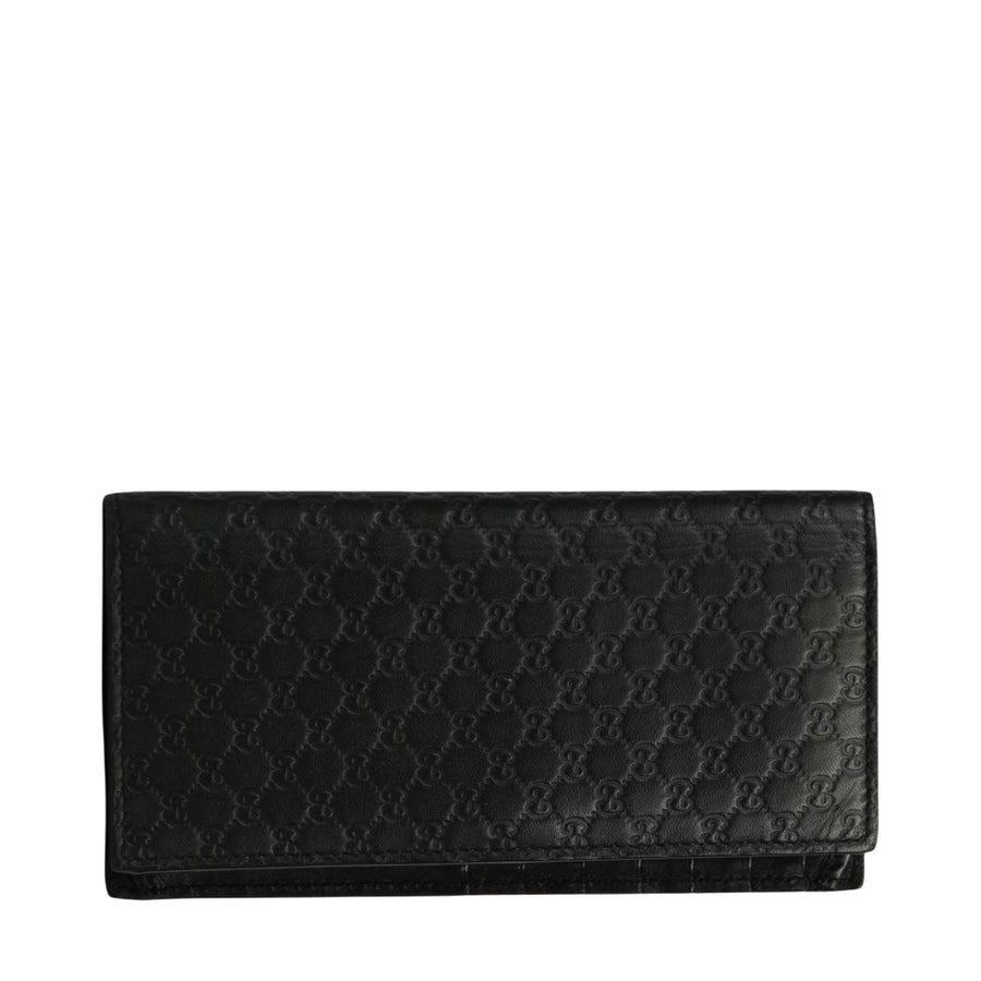 GUCCI GG Signature Bifold Long Wallet
