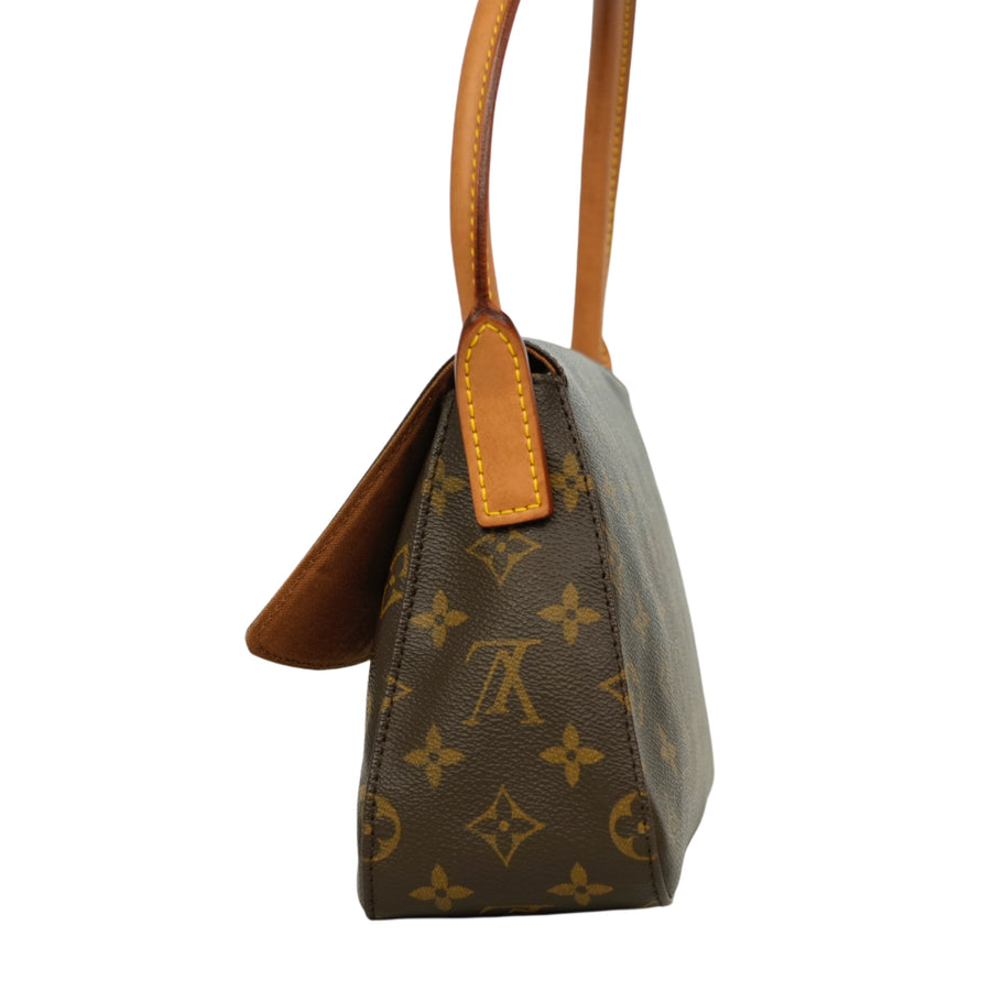 LOUIS VUITTON Monogram Mini Looping Handbag M51147