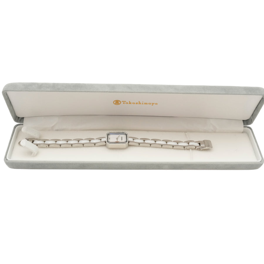 CHANEL Quartz Watch with White Dial