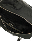 PRADA Nylon Leather Handbag