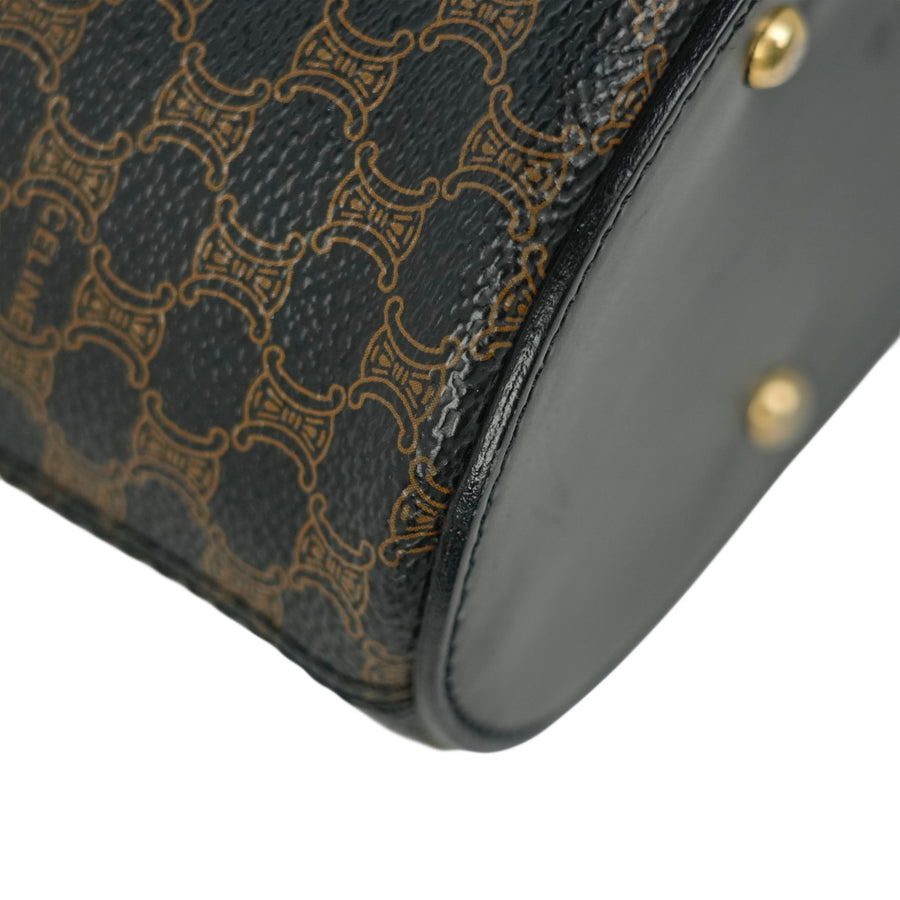 CELINE Handbag Black Macadam