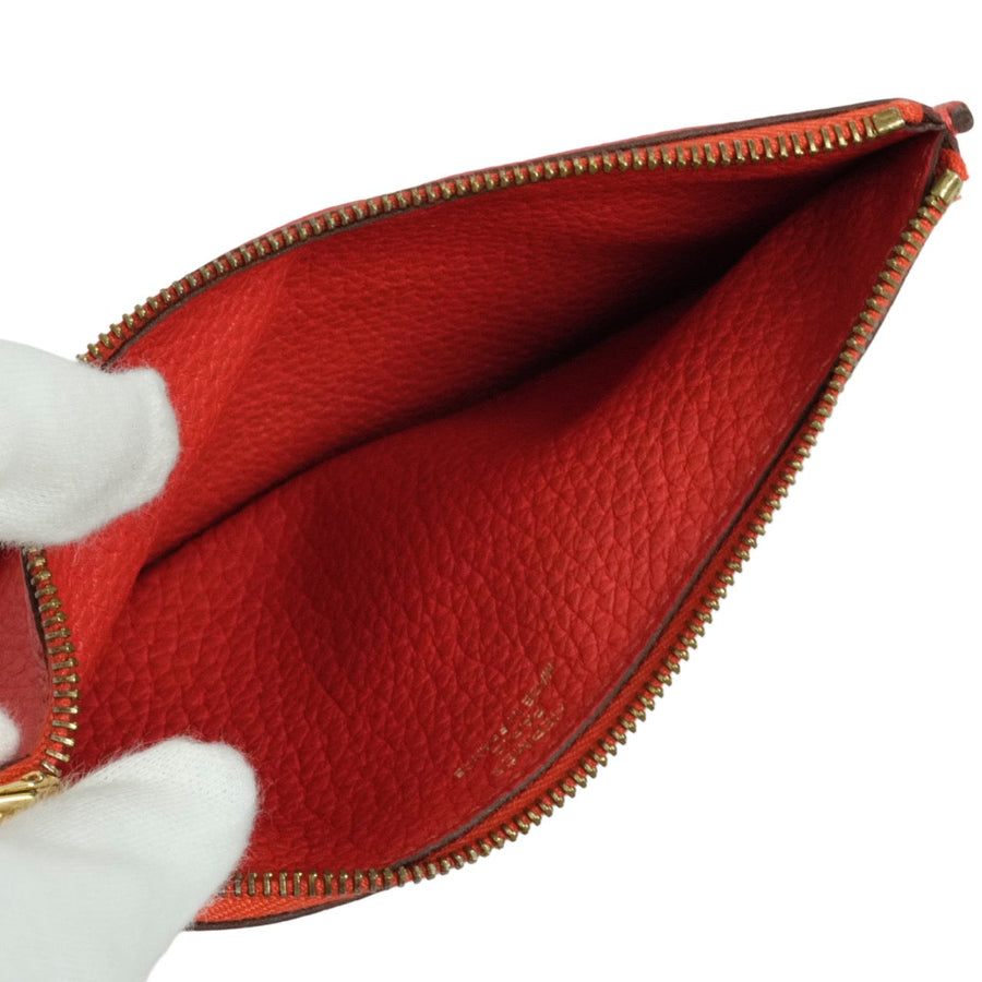 HERMES Dogon GM Taurillon Clemence Wallet