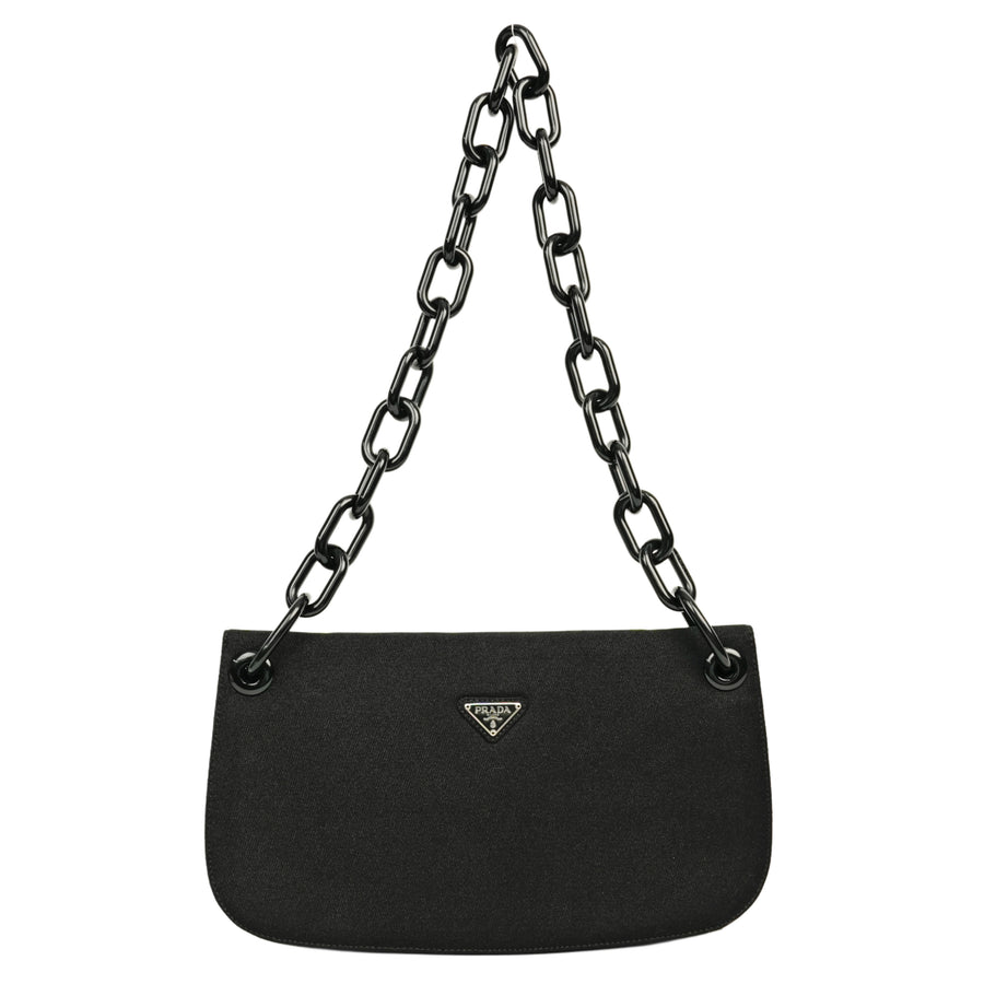 PRADA Plastic Chain Shoulder Bag