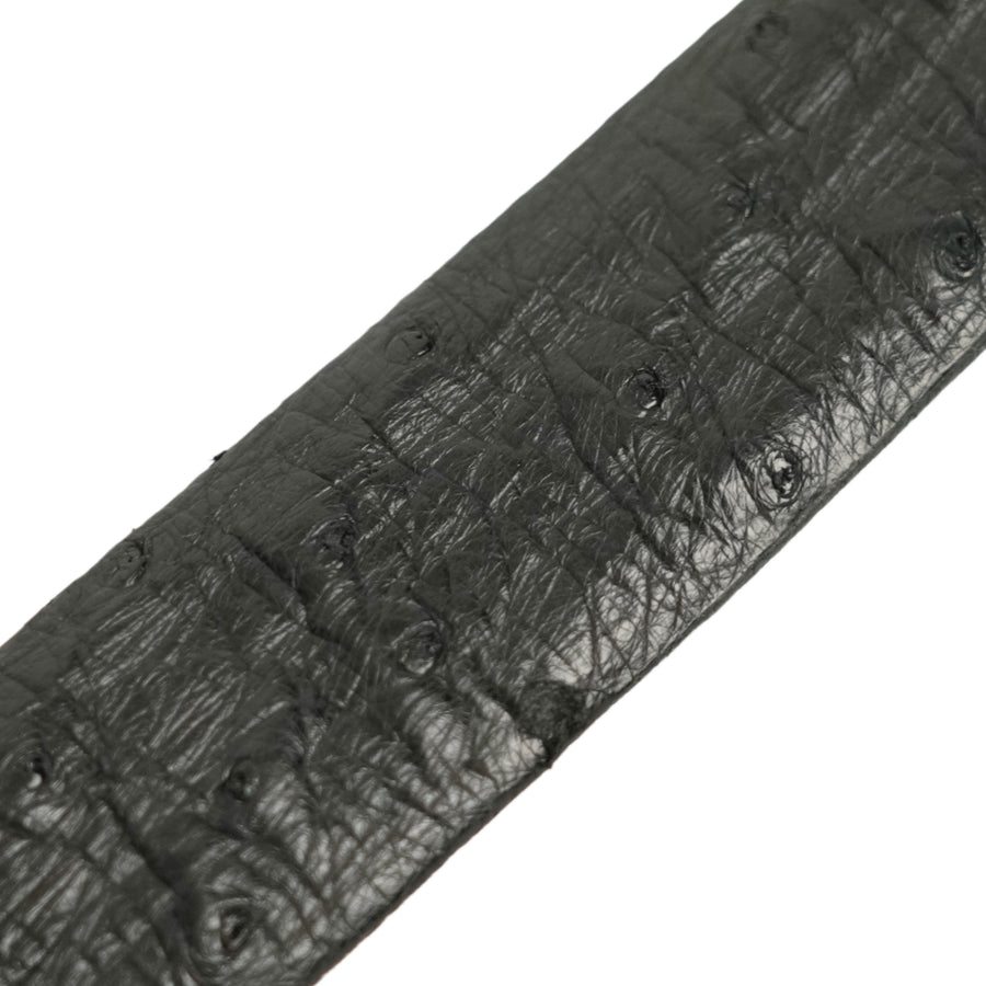 BALENCIAGA Ostrich Leather Belt