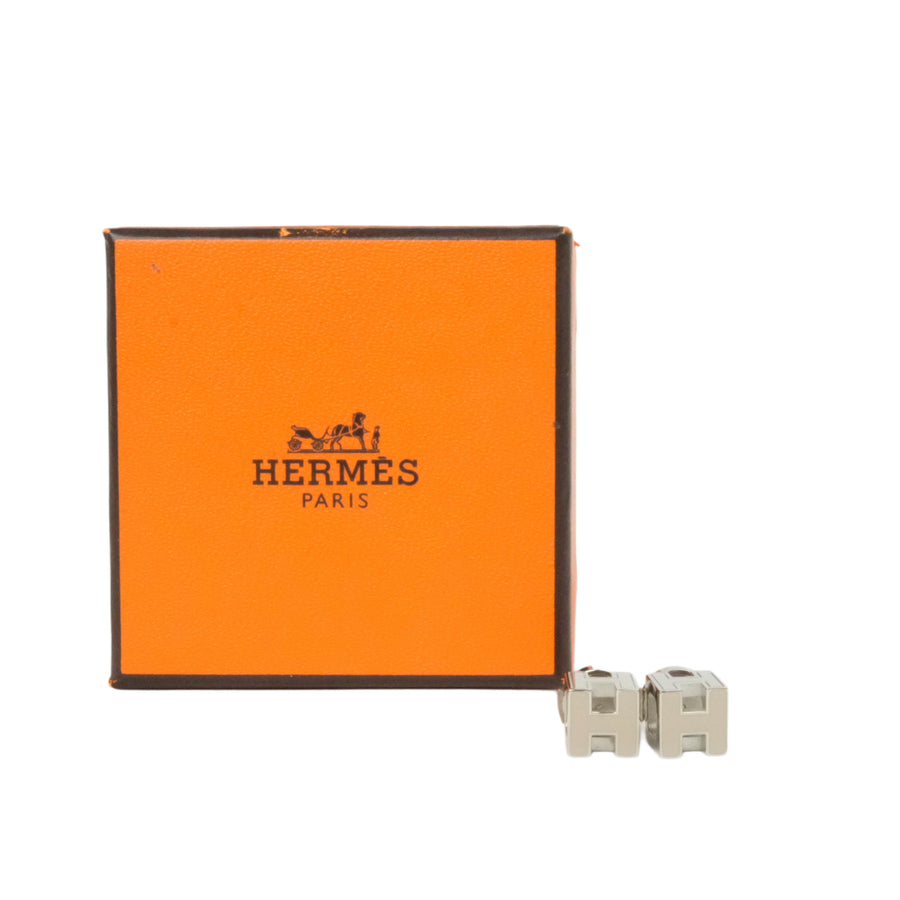 HERMES Cage d'Ash Earrings