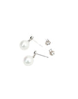 TASAKI K18 White Gold Pearl 7.40mm 2.1g Earring