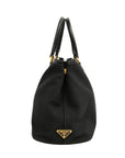 PRADA Logo Jacquard Handbag