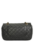 CHANEL 2010–2011 Matelasse Rhinestone CC Logo Chain Shoulder Bag