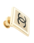 CHANEL Coco Mark Square Brooch