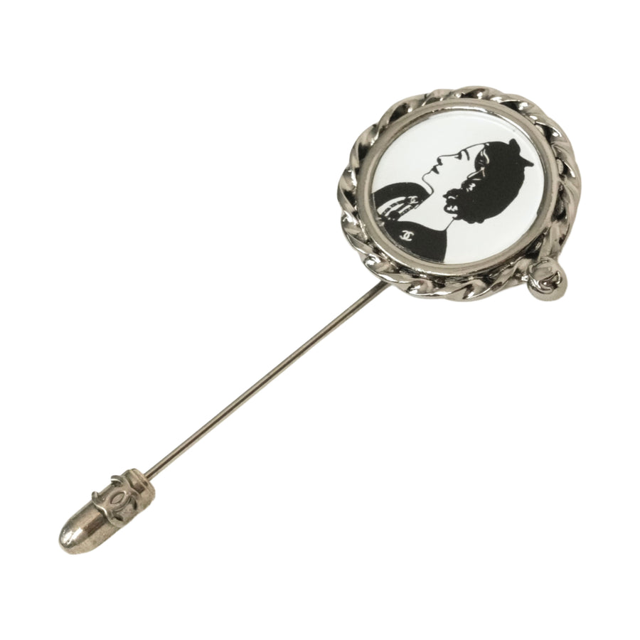 CHANEL Mademoiselle Coco Mark Brooch
