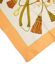 CELINE Tassel Chain Carre 90 Scarf