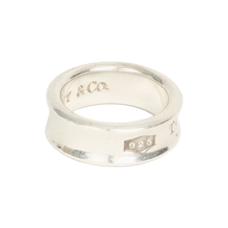 TIFFANY & CO. SV925 Narrow 1837 Ring