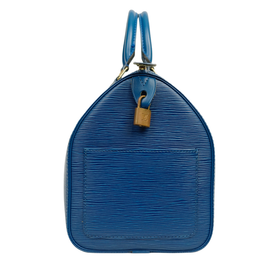 LOUIS VUITTON Epi Speedy 30 Handbag M43005