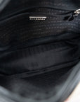 BURBERRY Leather Nova Check Handbag