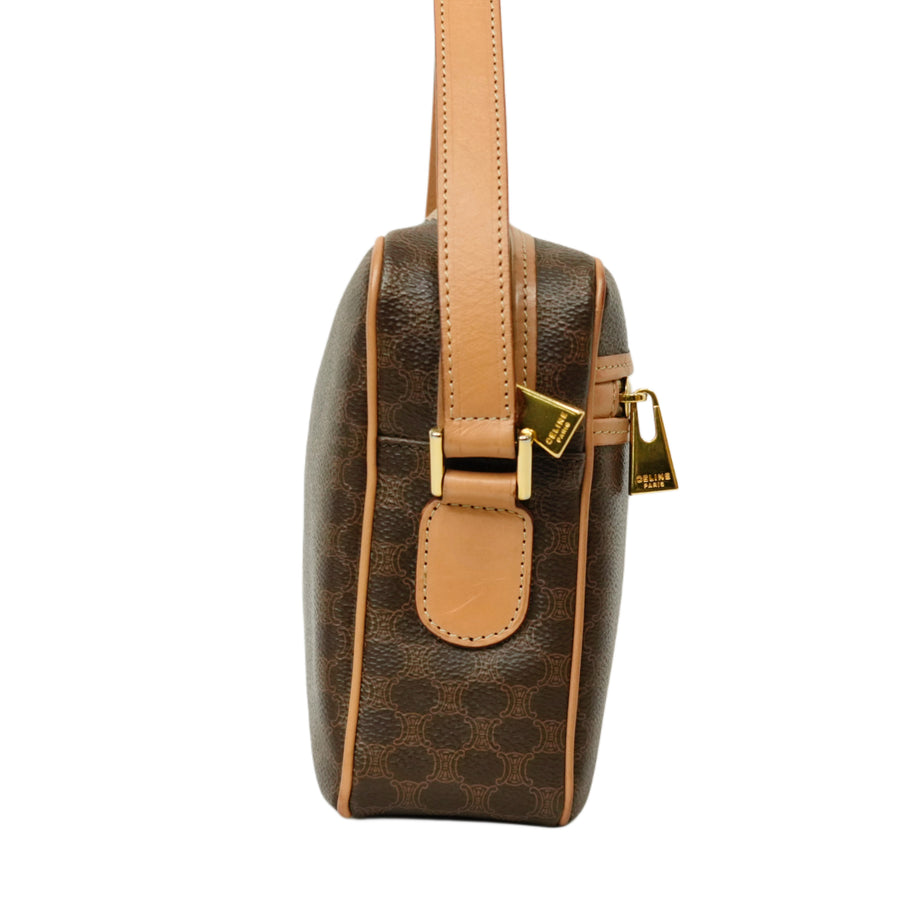 CELINE Macadam Shoulder Bag