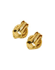 CHRISTIAN DIOR CD Logo Earrings