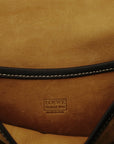 LOEWE  Suede Anagram Shoulder Bag