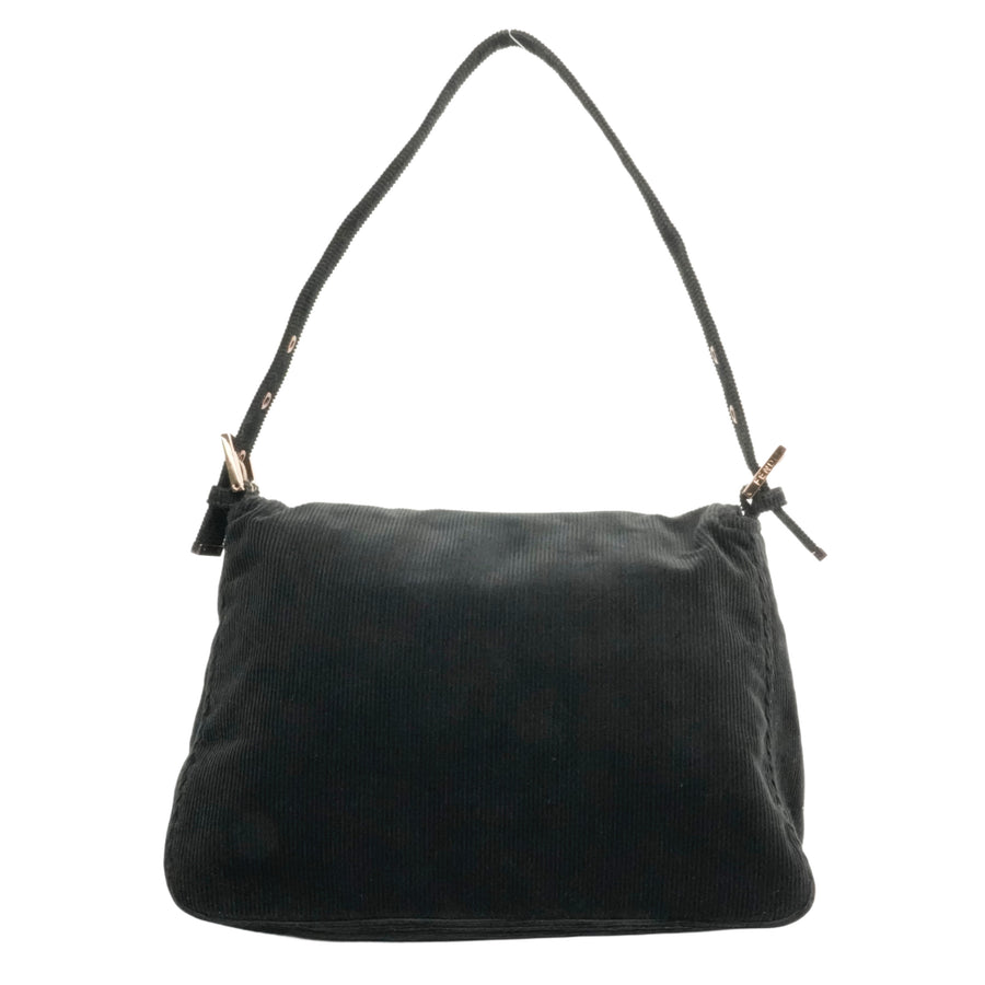 FENDI Corduroy Mamma Baguette Shoulder Bag